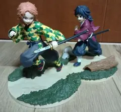 鬼滅の刃 XrossLink 幼少期の 錆兎 冨岡義勇 フィギュア2体セット