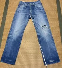 値下げLee101Z AMERICANRIDERS LM5101 W28ダメージ