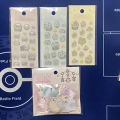 ちいかわbaby ミニミニぷっくりシール おしりもっちりフレークシール セット