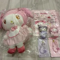 マイメロ　クロミ　サンリオ　一番くじ　当りくじ　クジ　ぬいぐるみ　マスコット