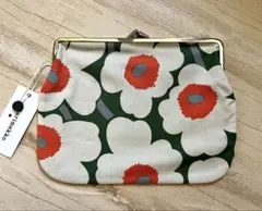 ♧新品未使用♧マリメッコ　marimekko がま口　ポーチ　60周年記念