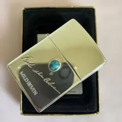 当選品 未開封】ZIPPO マイルドセブン スリムアーマー シルバーメッキ 