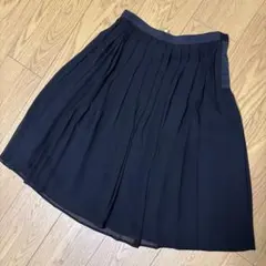 ◆美品◆MARGARET HOWELL シルク100% フレアスカート サイズIのサムネイル