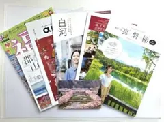 福島県　観光パンフレットなど　7種類のサムネイル