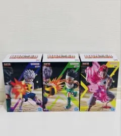 ハンターハンター グリードアイランド編 フィギュアセット　ゴン、キルア、ヒソカ