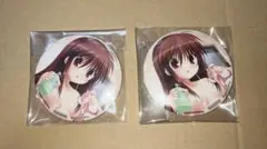 リトルバスターズ！　棗鈴　缶バッジ　2個　リトバス　大きめ