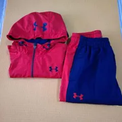 Under Armour ジャージ上下セット SM 赤/青