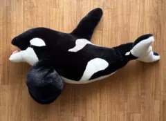 k*u様 名古屋港水族館シャチのぬいぐるみ 大のサムネイル