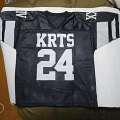 24KRTS ブラックメッシュTシャツ