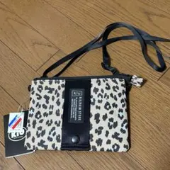 kiu キウ エチケットポーチ 2ND レオパード