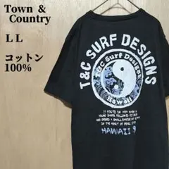 6/6 タウンアンドカントリー ビックプリント ロゴ Tシャツのサムネイル