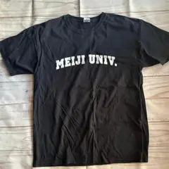 明治大学 Tシャツ ブラック XL