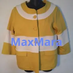 MaxMara イエローとホワイトのジャケットのサムネイル