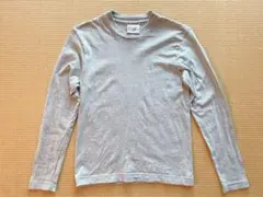 Hanes BEEFY-T グレー 長袖カットソー M