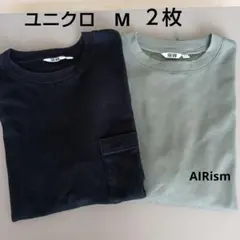 uniqlo ブラック tシャツ