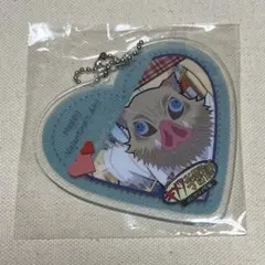 鬼滅 キメツ学園 バレンタイン編 ハート形アクリルチャーム　嘴平伊之助