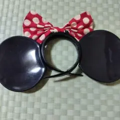 東京ディズニーランド ミニー カチューシャ ドットリボン