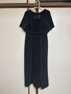 Ray BEAMS ステッチ ロングワンピース
