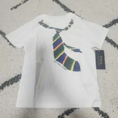 【ラルフローレン】ネクタイプリント半袖Tシャツのサムネイル