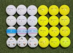 No. 1041 ロストボールTaylorMade ゴルフボール 24個セット