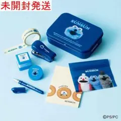 ★パペットスンスン【かわいくて便利な缶ケース入りミニ文具セット】未開封発送