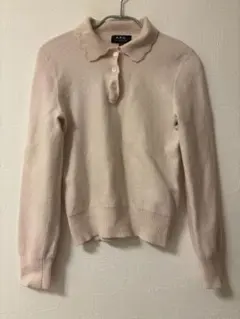 最終お値下げ❗️A.P.C. スカラップ襟 長袖ニットのサムネイル