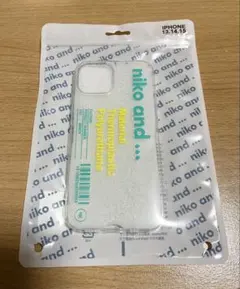 ニコロゴカラークリアiPhoneケース 13/14/15
