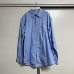 GU ライトブルー 長袖シャツ 水色