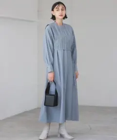 値下げ★apartbylowrysピンタックレイヤードフウワンピースM