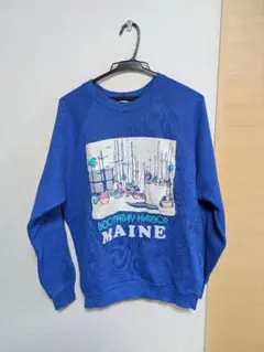 フルーツオブザルーム スウェット青色 Lサイズ