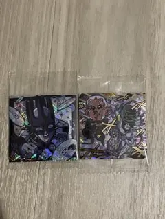 ジョジョの奇妙な冒険　ウエハース　シール2種