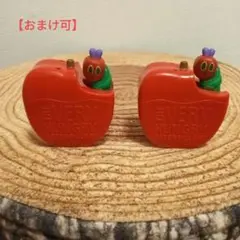 【おまけ！】ハッピーセット　はらぺこあおむし　りんごのシャボン玉　2個セット