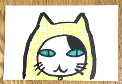 オリジナルイラストハガキ　karaねこ4