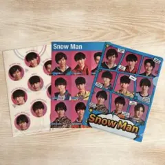 【新品未使用】　スノーマン　SnowMan クリアファイル　クリアフォルダ