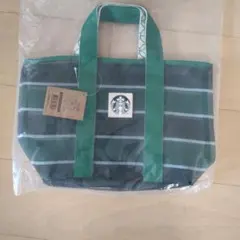 台湾限定　スターバックスStarbucks　漁師網トートバック グリーンのサムネイル