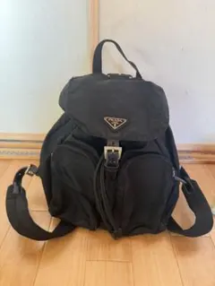 PRADA ブラック ナイロン バックパック