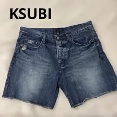 KSUBI（スビ） カットオフ ダメージデニム ショートパンツ 32のサムネイル