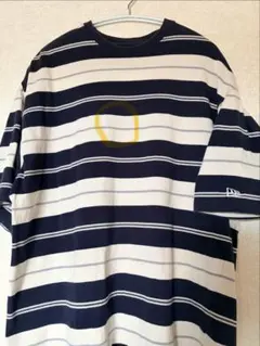 NEW ERA ボーダーTシャツ ネイビー×ホワイト