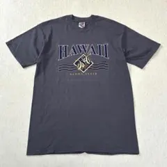94s FRUIT OF THE LOOM プリントTシャツ　半袖　グレー