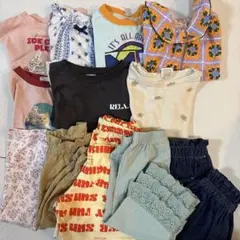 まとめ売り女の子用　90 12点　ソフチー　海外服入り