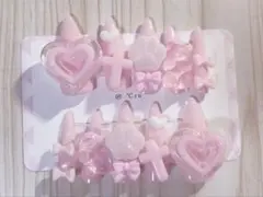 ♡ 現品 ♡ ネイルチップ 量産型 地雷系 ピンク ガーリー