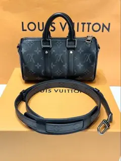 LOUIS VUITTON モノグラム・エクリプス キーポル25 - メルカリ