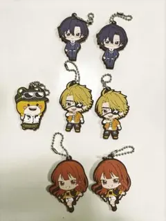 カラフルピーチ　ラバーチャーム　たっつんえとシヴァもふ