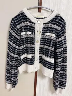 MAJESTIC LEGON ボタン付きカーディガン