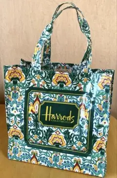 Harrods 花柄トートバッグ