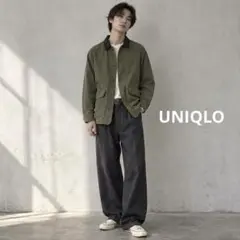 UNIQLO ユニクロ メンズ ユーティリティージャケット ワークジャケット L