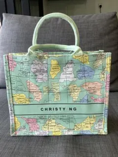 地図のデザイントートバッグ（CHRISTY NG）
