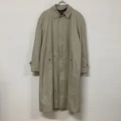 128 NEW YORKER ステンカラーコート 長袖ライナー付き L