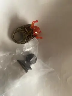 ジブリ ハウルの動く城 カルシファー 指輪 フィギュア