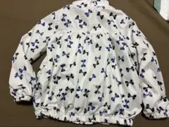 ブランシェス 130 リボン柄ウィンドブレーカー